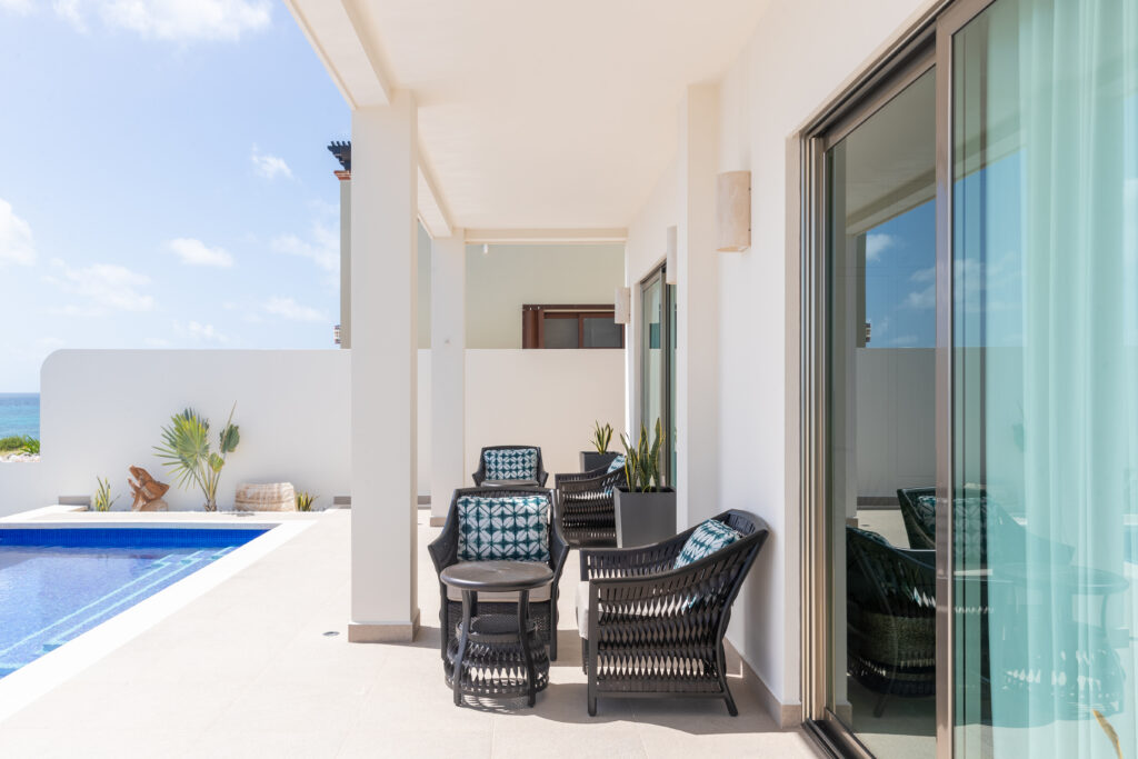 Casa Brisa Tranquila- Isla Mujeres- Poolside Seating